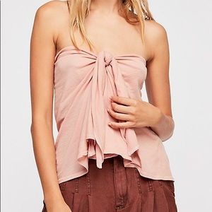 *Never Worn* Free People Tube Top with Tie